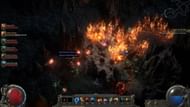 While the Isle of Kin map is pretty huge, the Volcanic Warrens aren't (Image via GGG)